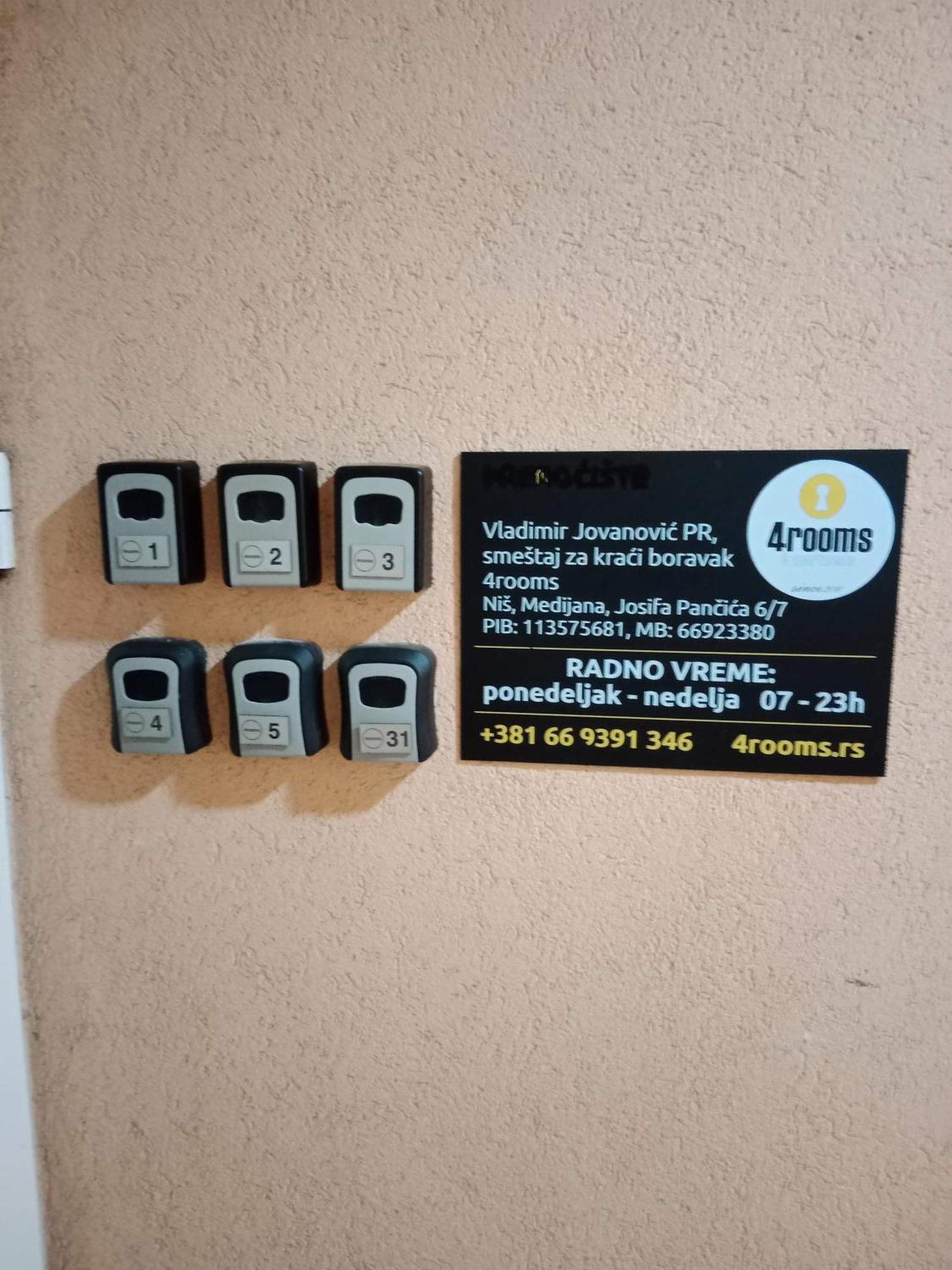 4 Rooms Apartments Nis Ngoại thất bức ảnh